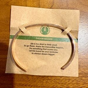 Dream Bigger bracelet
